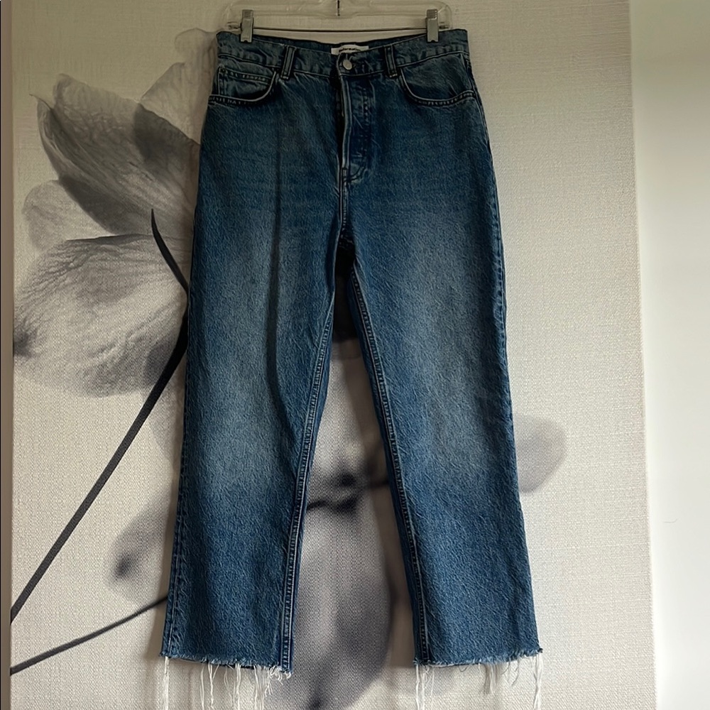Reformation Blue Stonewashed Jeans